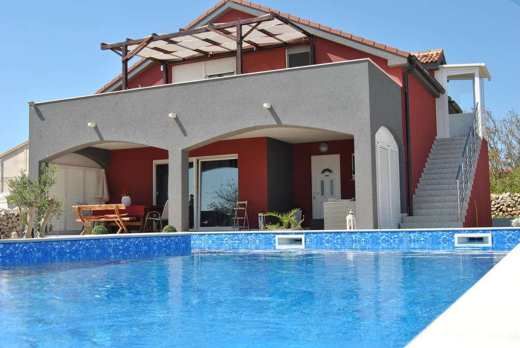 House With Swimming Pool Blue Diamond Leilighet Povljana Eksteriør bilde